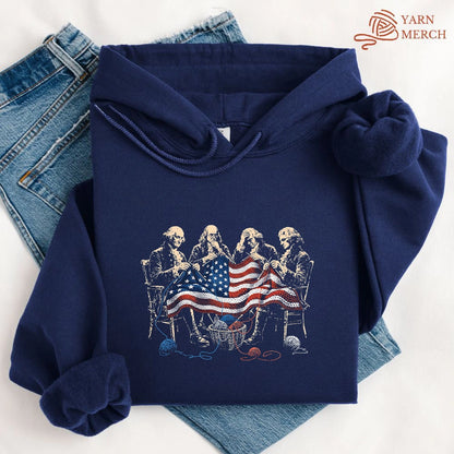 The Founding Knitters America Hoodie