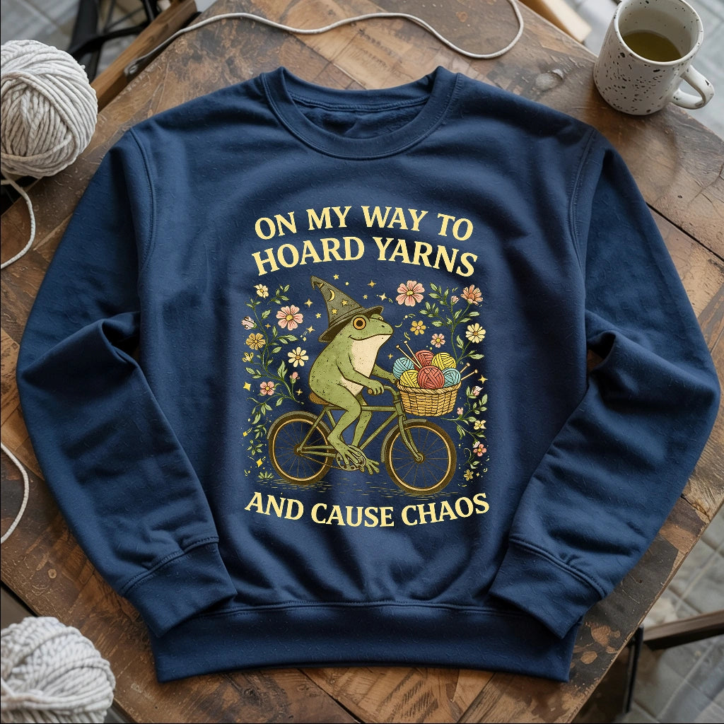 Way To Hoard Yarns Sweatshirt