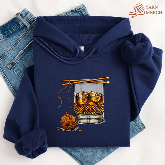 Whiskey And Yarn Hoodie