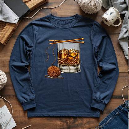 Whiskey And Yarn Long Sleeve T-shirt