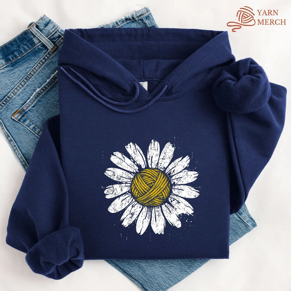 Yarn Daisy Hoodie