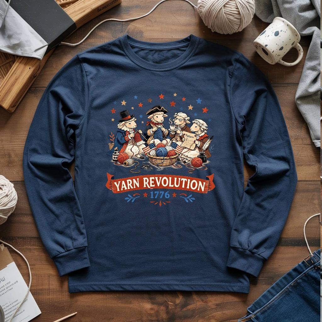 Yarn Revolution 1776 Long Sleeve T-shirt