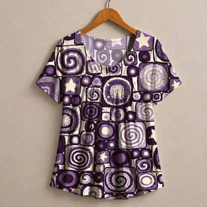 Granny Square Starry Night Blouse