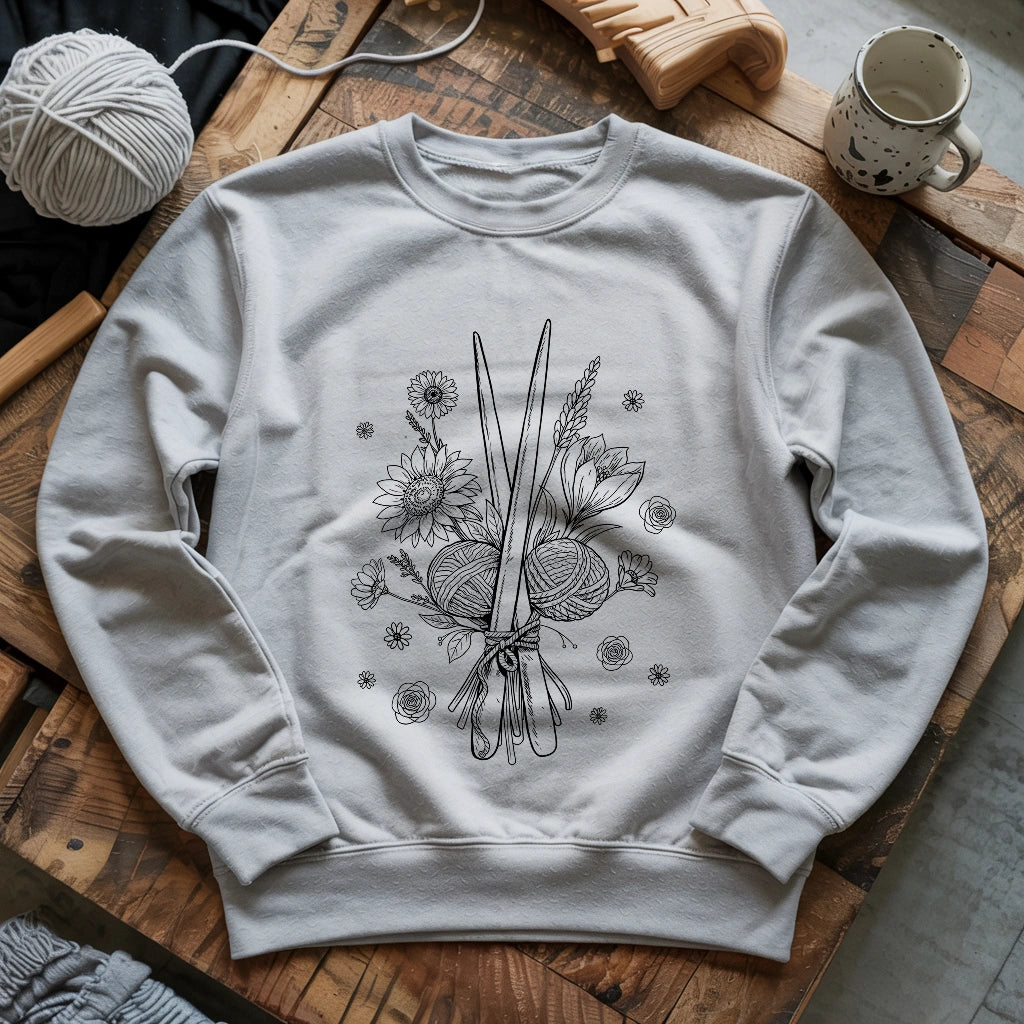 Bouquet of Stitches Sweatshirt