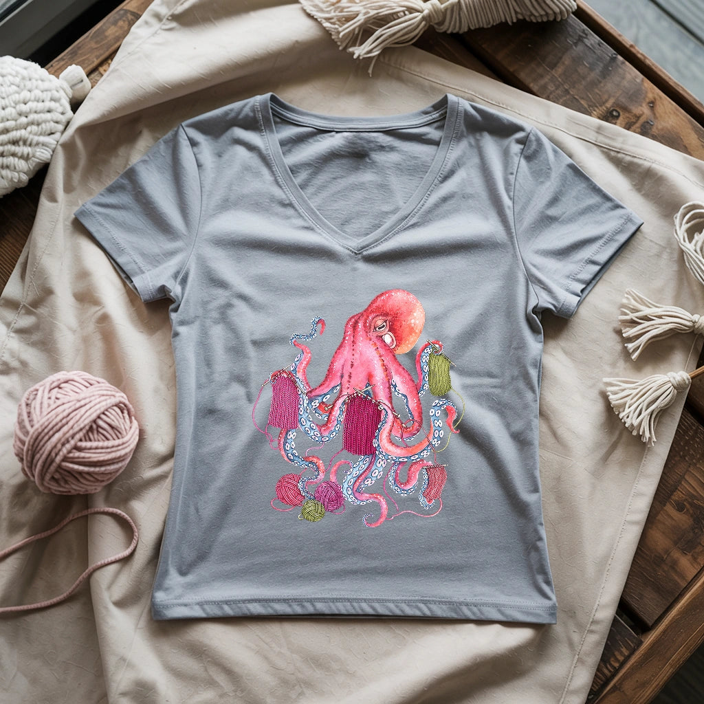 Color Craftopus Lady V-neck