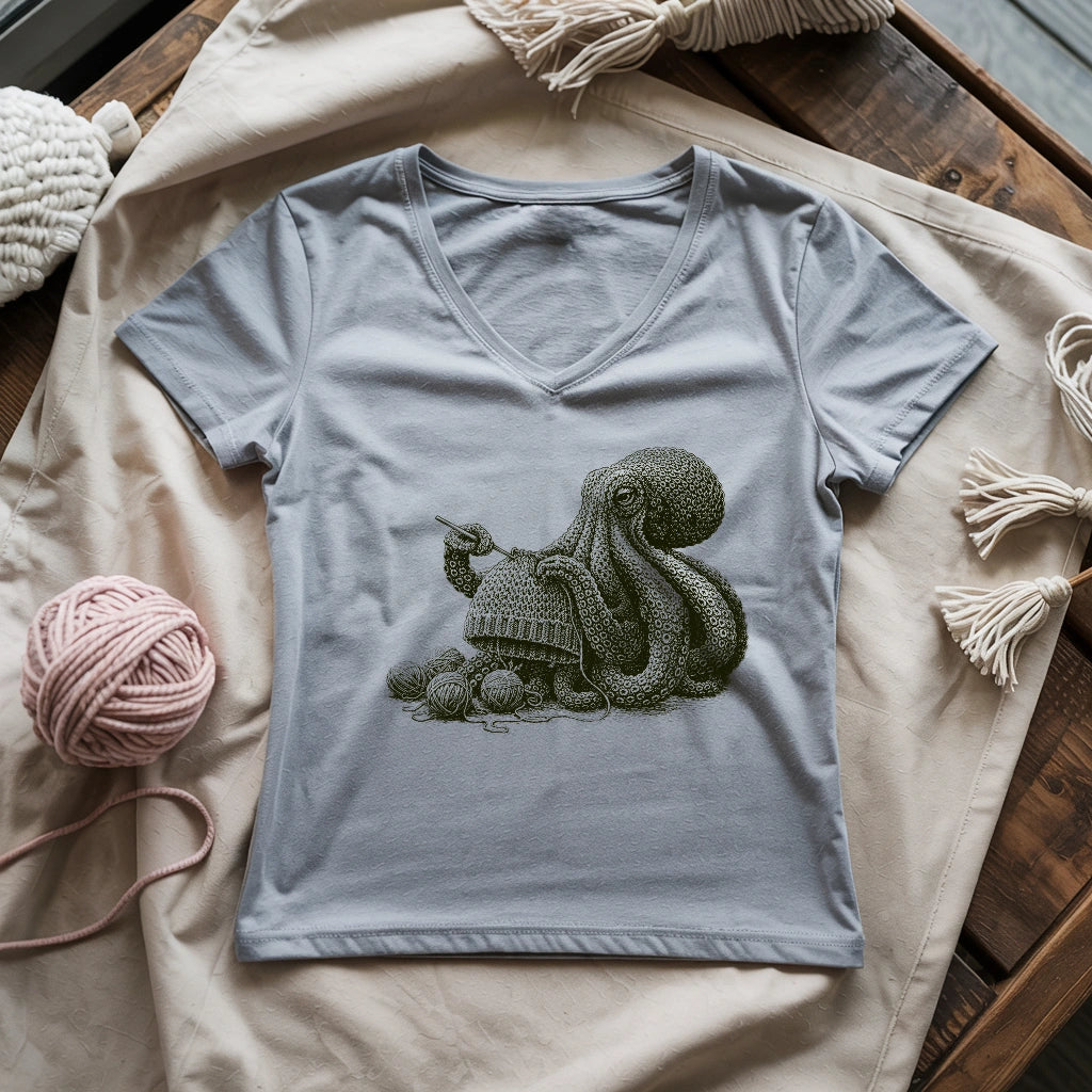 Crochetopus Lady V-neck