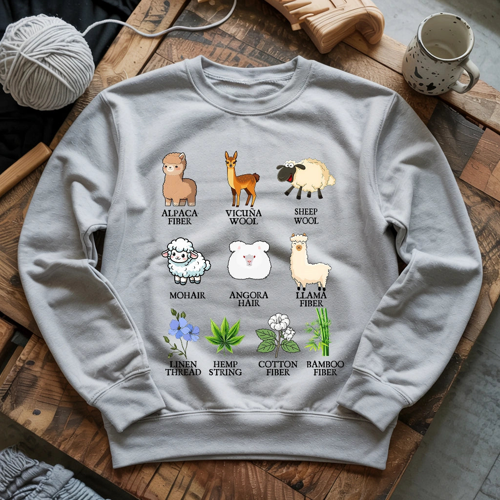 Flora Fauna Fiber Sweatshirt