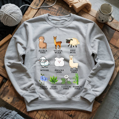 Flora Fauna Fiber Sweatshirt