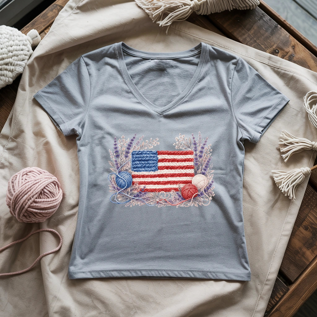 Floral Liberty Lady V-neck