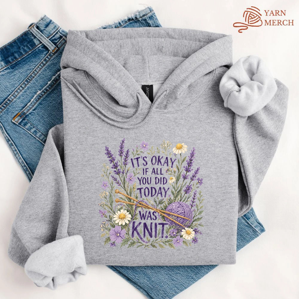 If All You Did Was Knit Hoodie