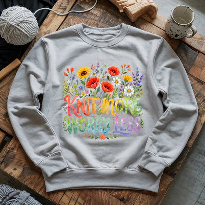 Knit More & More Sweatshirt