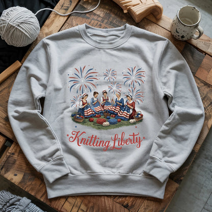 Knitting Liberty Sweatshirt