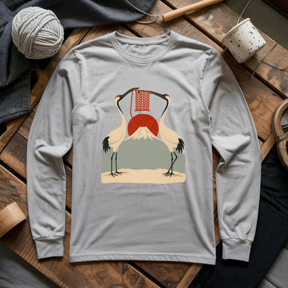 Knitting Sun Long Sleeve T-shirt