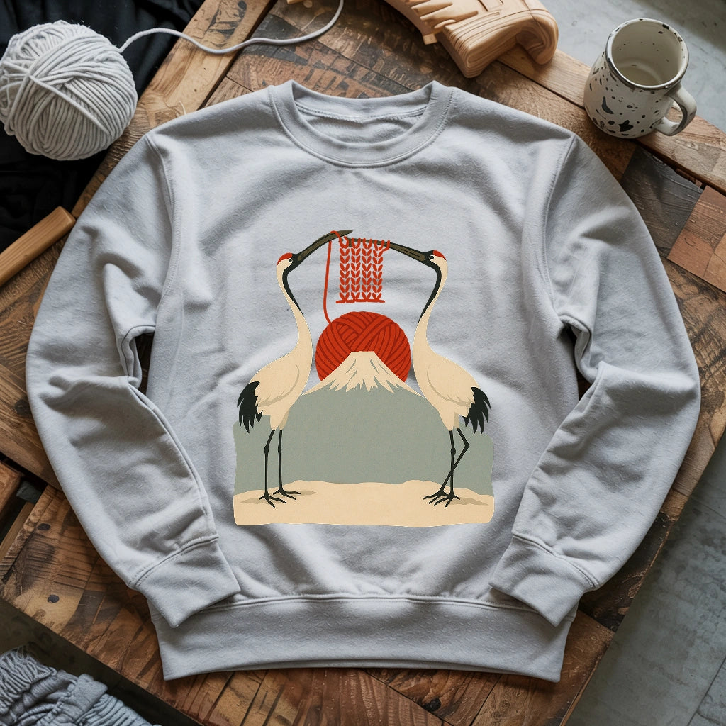 Knitting Sun Sweatshirt