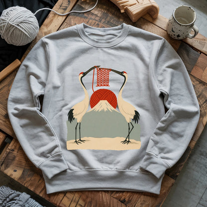 Knitting Sun Sweatshirt