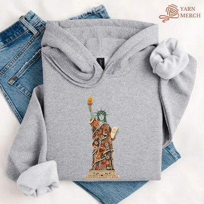 Liberty Covered In Granny Square Hoodie