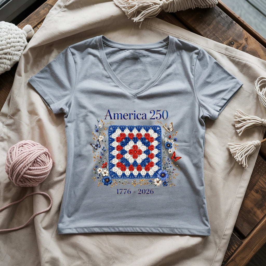 Liberty In Bloom Lady V-neck
