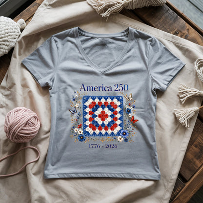 Liberty In Bloom Lady V-neck