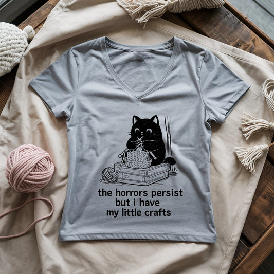 Little Crafts Lady V-neck