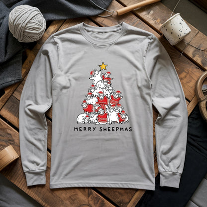 Merry Sheepmas Long Sleeve T-shirt