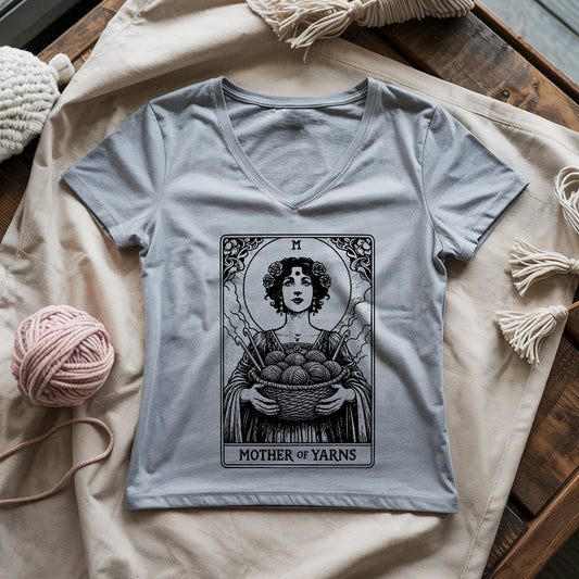 Mother of Yarns Lady V-neck