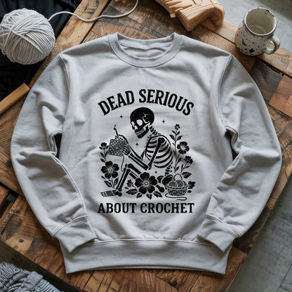 Serious About Crochet Sweatshirt