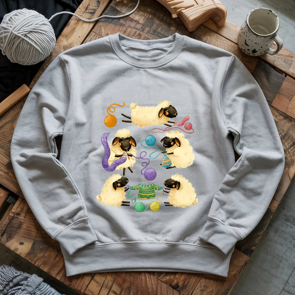 Sheep Knitter Sweatshirt