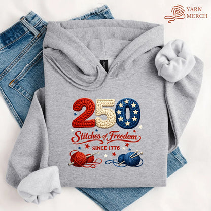 Stitches of Freedom Hoodie
