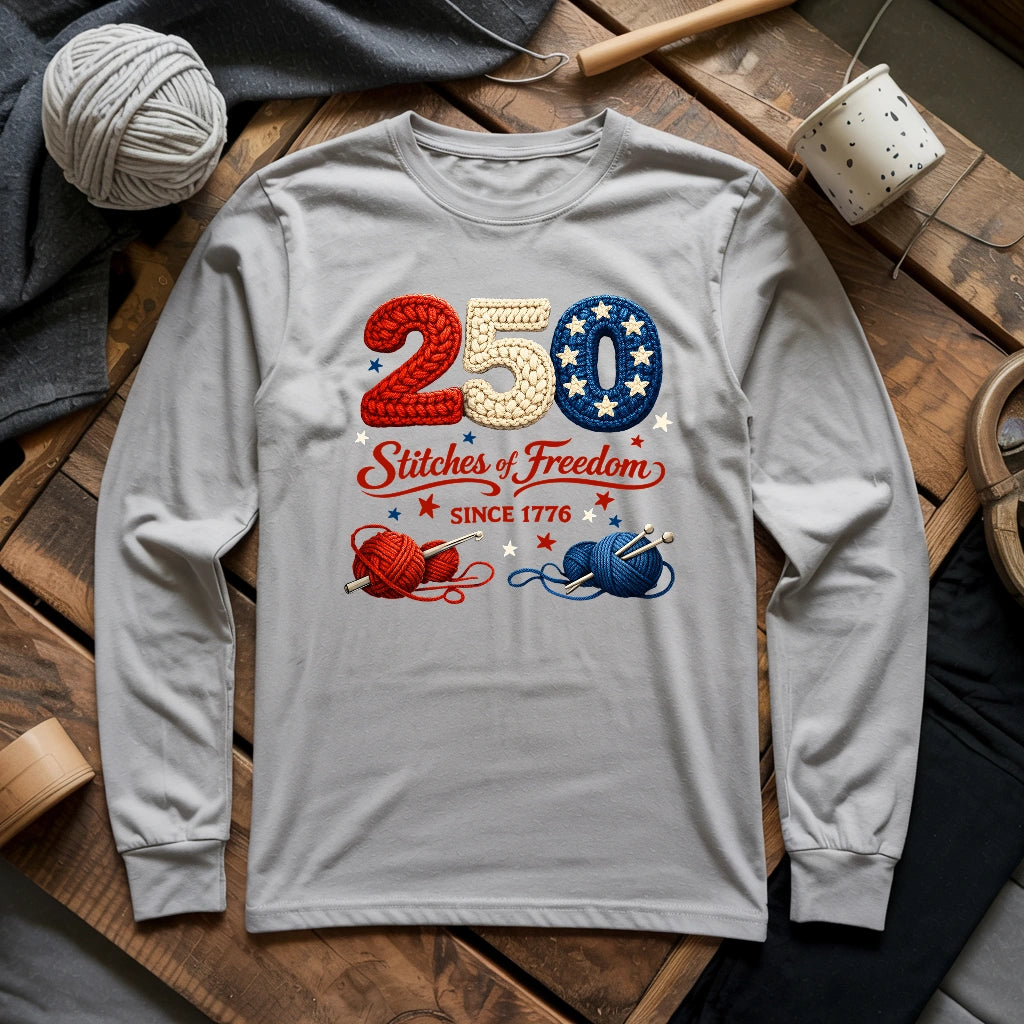 Stitches of Freedom Long Sleeve T-shirt
