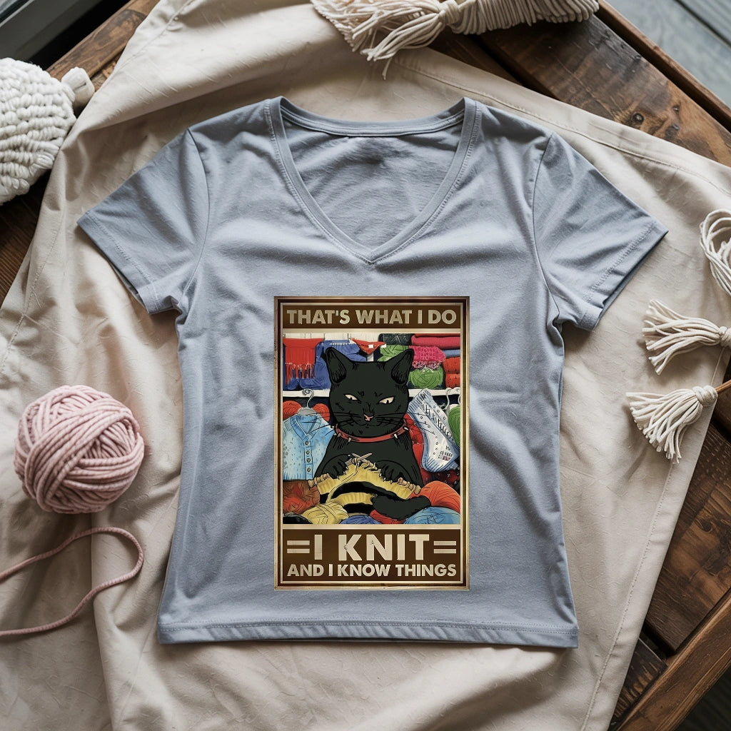 That's What I Do Lady V-neck