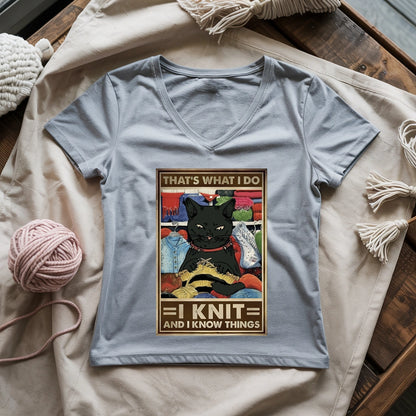 That's What I Do Lady V-neck