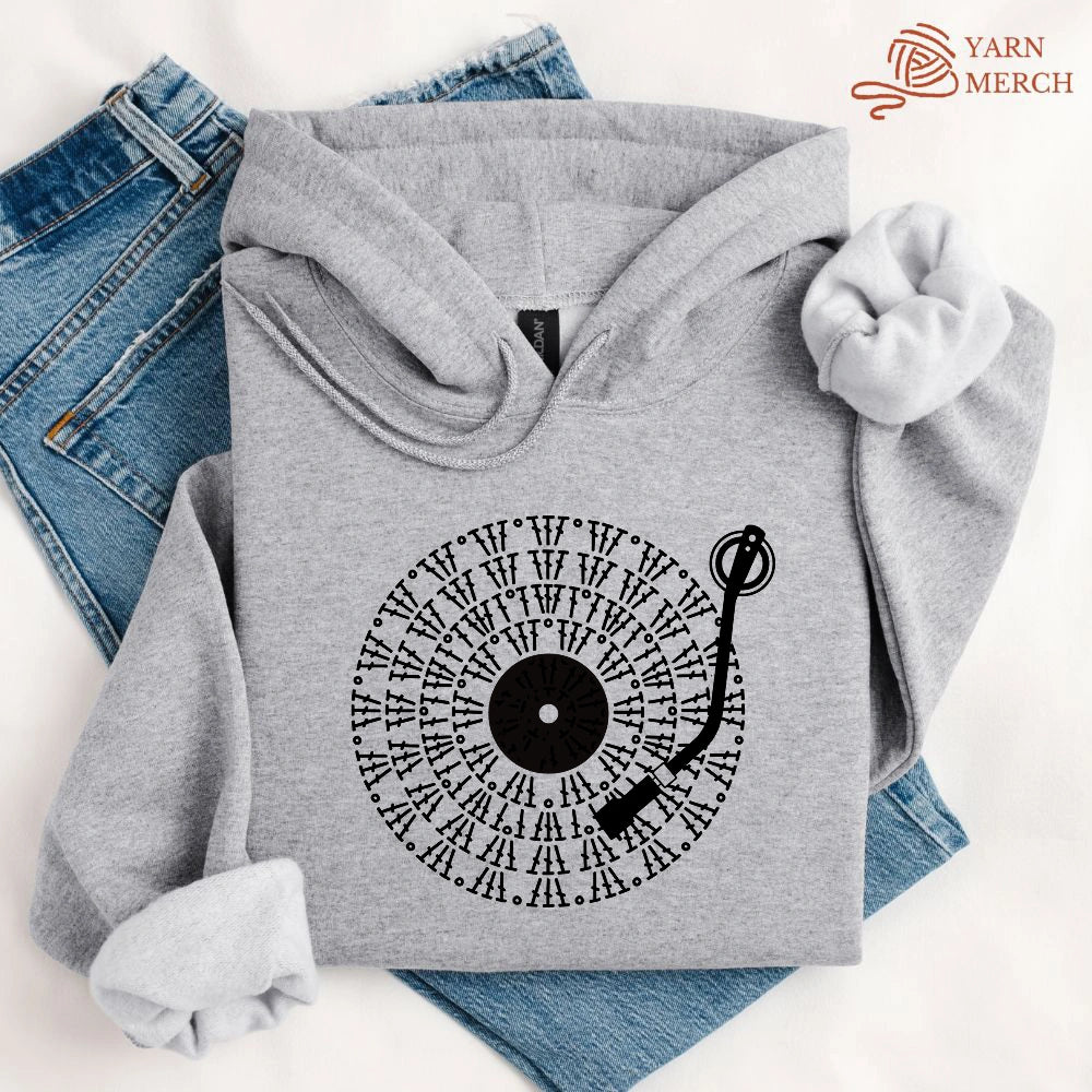 Vinyl Chart Hoodie