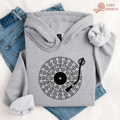 Vinyl Chart Hoodie