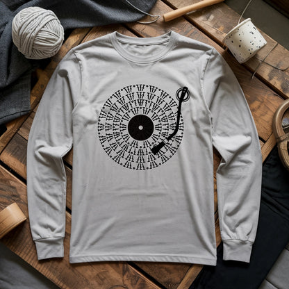 Vinyl Chart Long Sleeve T-shirt