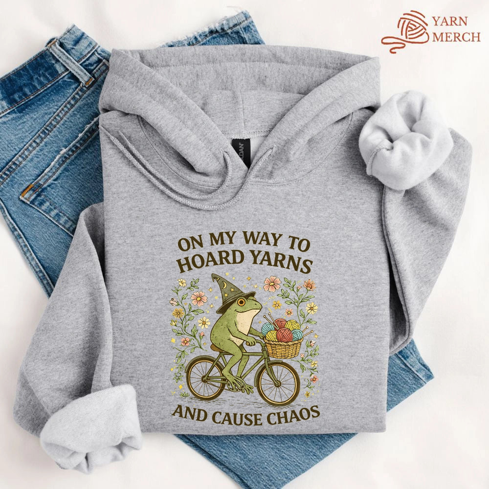 Way To Hoard Yarns Hoodie