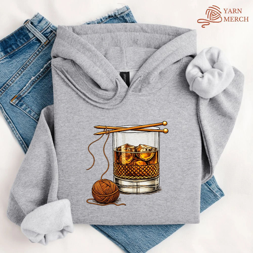 Whiskey And Yarn Hoodie