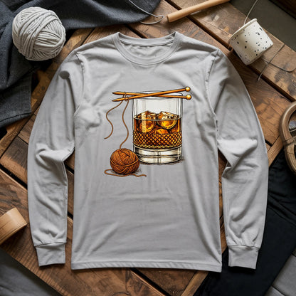 Whiskey And Yarn Long Sleeve T-shirt