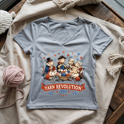 Yarn Revolution 1776 Lady V-neck
