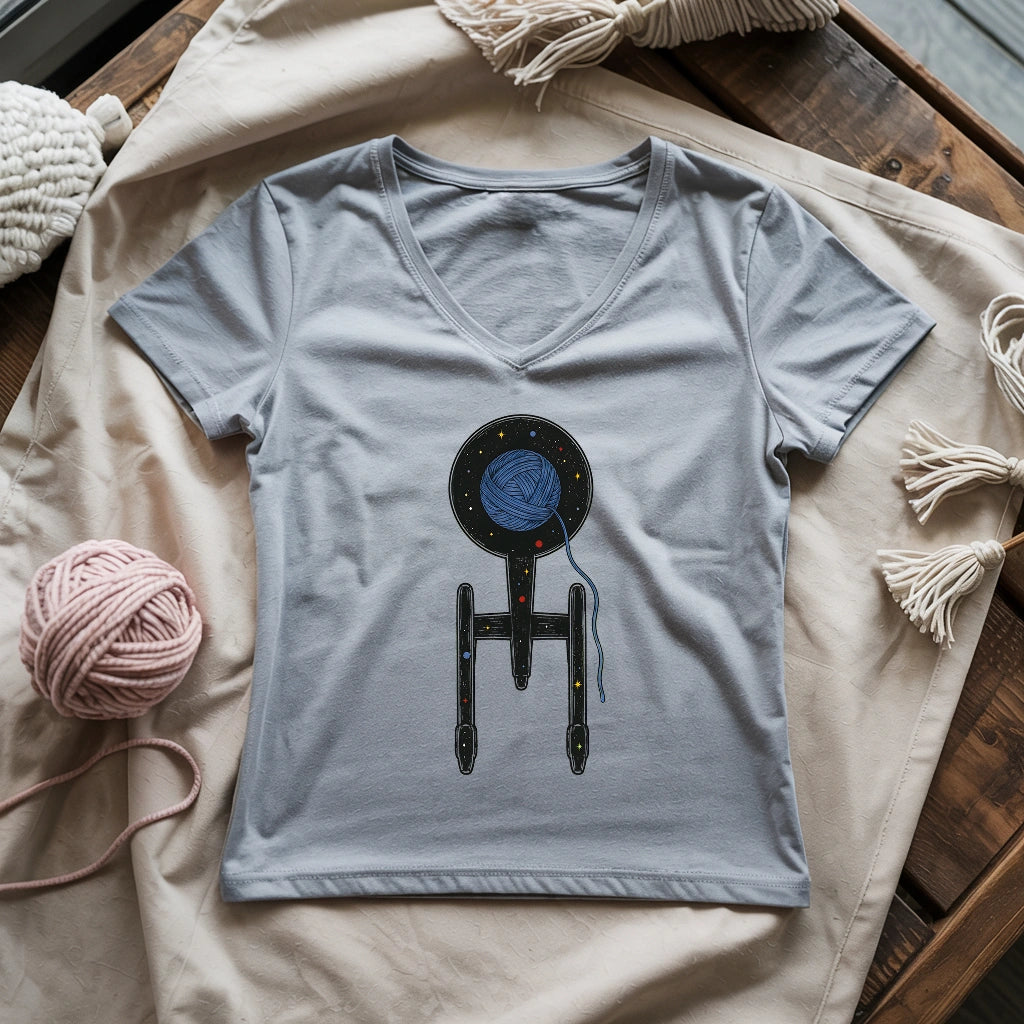 Yarn Trek Lady V-neck