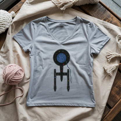 Yarn Trek Lady V-neck