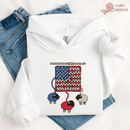 America Granny Flock Hoodie