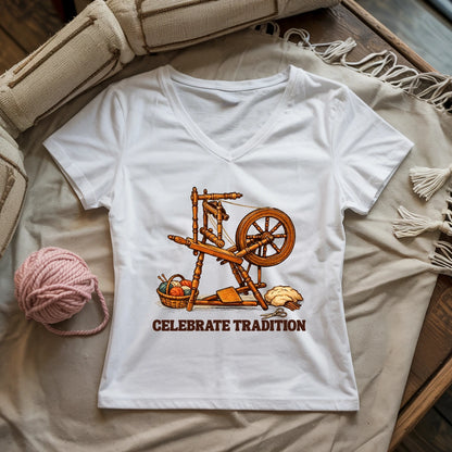 Celebrate Tradition Lady V-neck