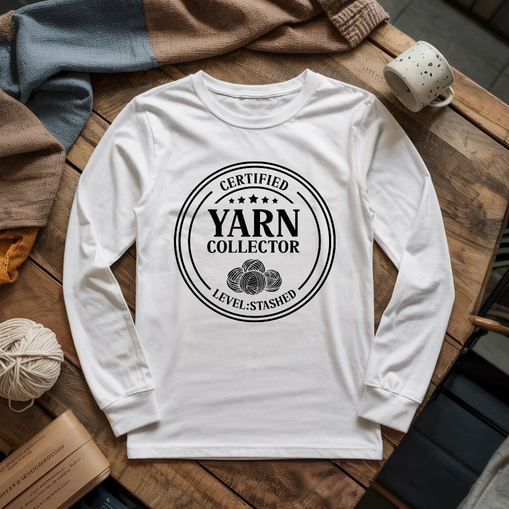 Certified Yarn Collector Long Sleeve T-shirt