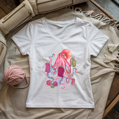 Color Craftopus Lady V-neck