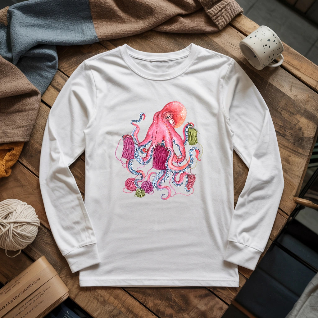 Color Craftopus Long Sleeve T-shirt