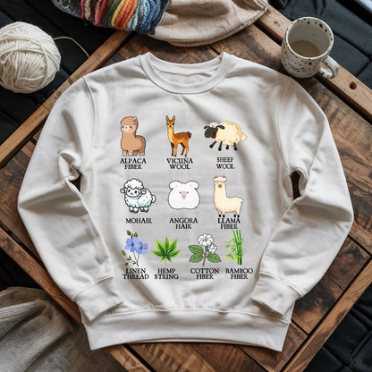 Flora Fauna Fiber Sweatshirt