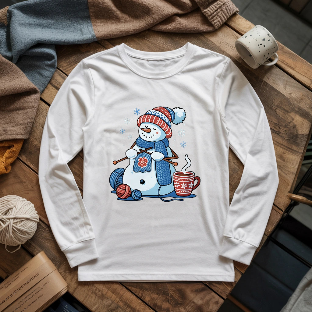 Frost and Knit Long Sleeve T-shirt