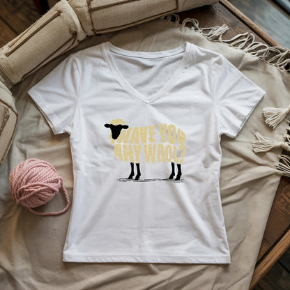 Have You Any Wool? Lady V-neck