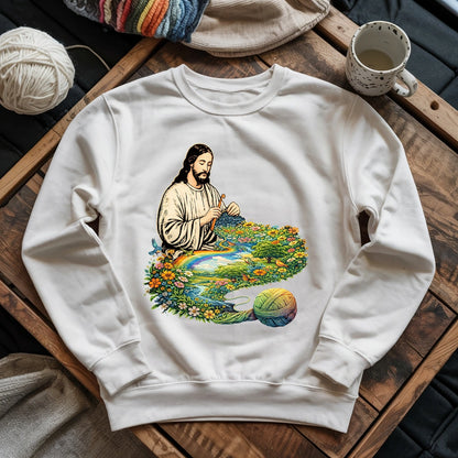 Jesus Crochet Life Sweatshirt