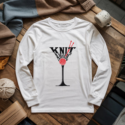 Knit Aholic Long Sleeve T-shirt